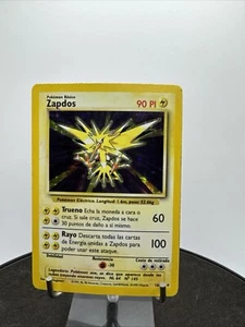 SPANISH Zapdos 16/102 Base Set Pokémon Spanish 1999 - Picture 1 of 23