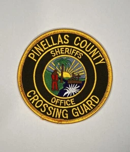 Pinellas County Florida Sheriffs Office Crossing Guard Patch - Picture 1 of 2