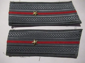 Soviet army combined arms uniform shoulder boards insignia USSR communist CCCP - Imagen 1 de 3