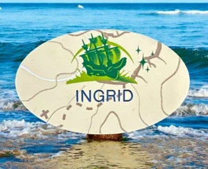 Disneyland Paris - Cast Member - 2005 Special Event Name Badge "Ingrid" - Picture 1 of 1