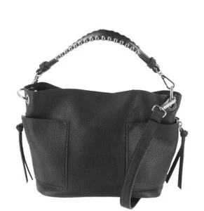 Steve Madden Sammy Black Bucket Crossbody Bag - Picture 1 of 7