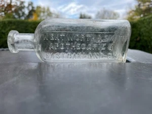 WENTWORTH & SMITH APOTHECARIES EAST OAKLAND, CALIFORNIA RARE OLD DRUG BOTTLE - Picture 1 of 5