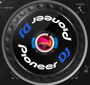 PIONEER DJ CDJ 3000 NEXUS NXS JOG / GRAFICA SLIPMAT / ADESIVI - Foto 1 di 5