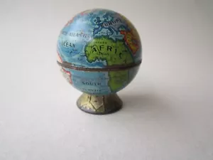VINTAGE MINIATURE GLOBE ATLAS WORLD MAP PENCIL SHARPENER - Picture 1 of 5