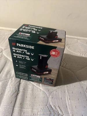 12V 4 Ah Batteria Parkside Tre Anni Garanzia - Immagine 1 di 4
