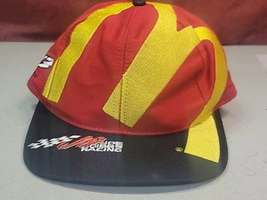 Mcdonalds Cruz Pedregon Joe Gibbs Racing NHRA Funny Car Adjustable Hat New - Picture 1 of 5