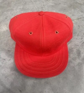 Gorra ajustada vintage años 60 70 lana béisbol hecha en unión 7 3/8 - Imagen 1 de 3