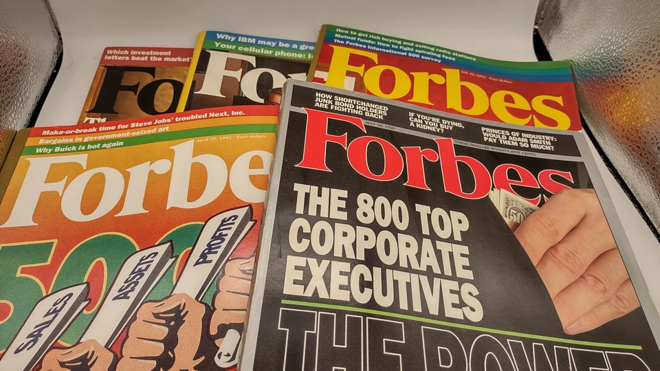 Forbes Magazine - Various issues 1990-2001 — 第 1/1 张图片