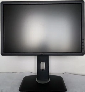 Computer Monitor Dell P1913b 19" TN LCD Pivot DisplayPort D-SUB VGA DVI Black - Picture 1 of 4