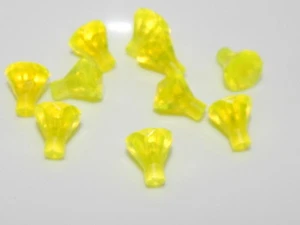 Lego Lot Of 10 Trans Yellow Small Jewels NEW - Picture 1 of 1