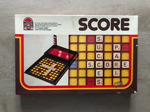 SCORE dujardin complet jeu de société de lettres mots croisés 1982 - Imagen 1 de 2
