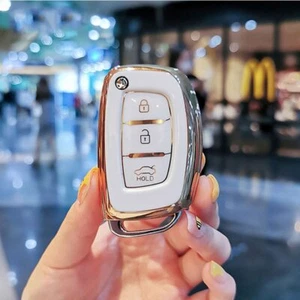 Funda de llave para Hyundai Ix35 Grand I10 para Hyundai Elantra 2017 Tucson Ix25 I - Imagen 1 de 12