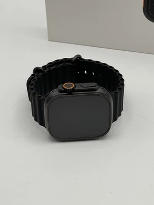 Apple Watch Ultra 2 (2024) 49mm Titan Schwarz - GPS + Cellular) - Ohne MwSt.* - Bild 1 von 3