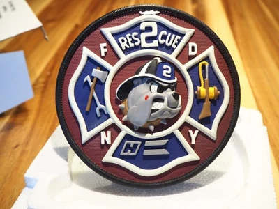 Code 3 FDNY 1:64 Limited Edt. RESCUE Co. 2: Resin Patch - Bild 1 von 2