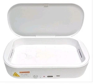 NuvoMed Portable UV Sterilizer for Mobile Phones, Etc + 2x Mobile Charging Ports - Zdjęcie 1 z 9