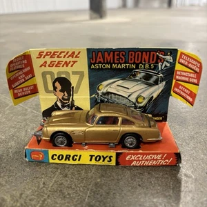 Vintage Rare Corgi Toys 261 James Bond 007 Aston Martin DB5 Original Box! - Picture 1 of 11