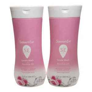 2 Summers Eve lavado suave con aceite de rosa mosqueta 12 fl oz - Imagen 1 de 1