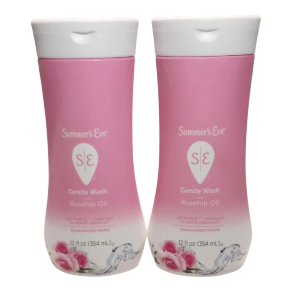 2 Summers Eve lavagem suave com óleo de rosa mosqueta fl oz 12 - Imagem 1 de 1