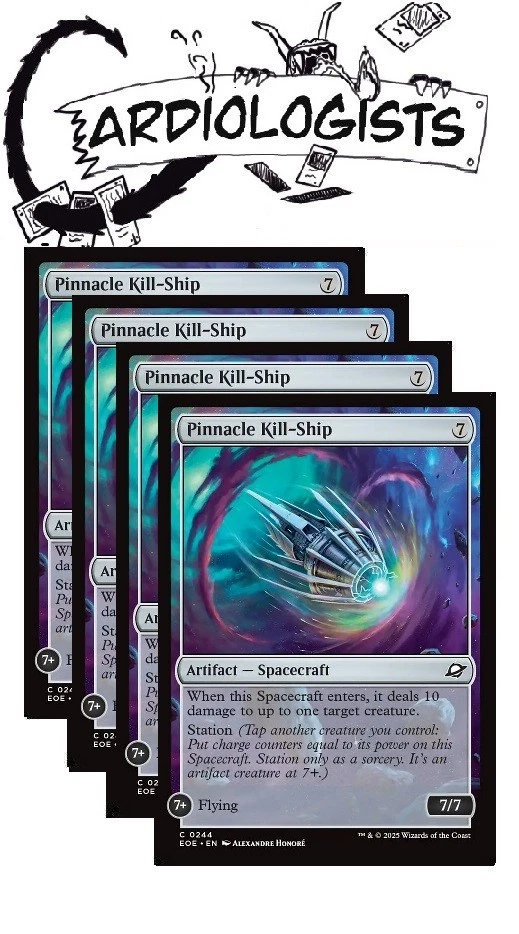 Pinnacle Kill-Ship x4 | Magic the Gathering MTG | Edge of Eternity | NM - Image 1 of 1
