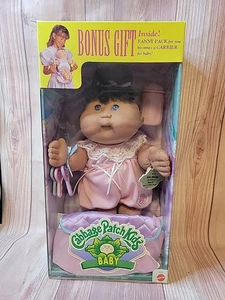 Cabbage Patch Kids Baby Kim Sharon Blue Eyes Doll - Picture 1 of 8