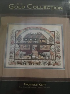 Dimensions Gold Collection 3816 Promises Kept Noahs Ark Counted Cross Stitch Kit - Picture 1 of 7