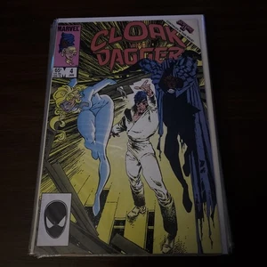 Cloak and Dagger #4 (Marvel Comics January 1986) Vf-Nm- Secret Wars - Picture 1 of 6