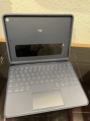 Logitech Rugged Combo 3 Touch iPad Tastatur-Case - Blau - Bild 1 von 4