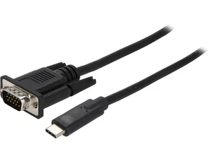 StarTech.com CDP2VGAMM2MB USB-C to VGA Adapter Cable - 2m (6 ft.) - 1920 x 1200 - Picture 1 of 3