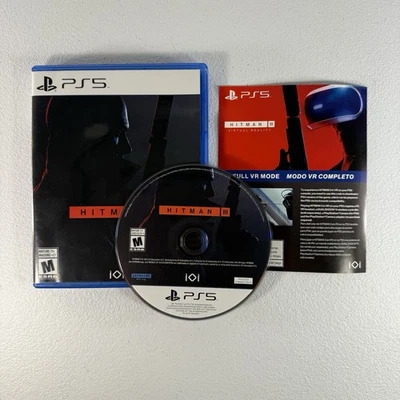 Hitman III 3 - Sony Playstation 5 PS5 - Complete In Box CIB  - Image 1 of 4