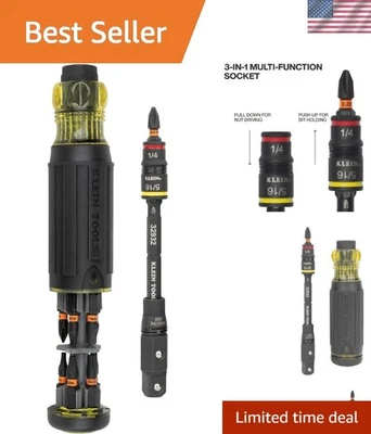 Professional 16-in-1 Magnetic Screwdriver/Nut Driver Set - Versatile & Durable - Image 1 of 4