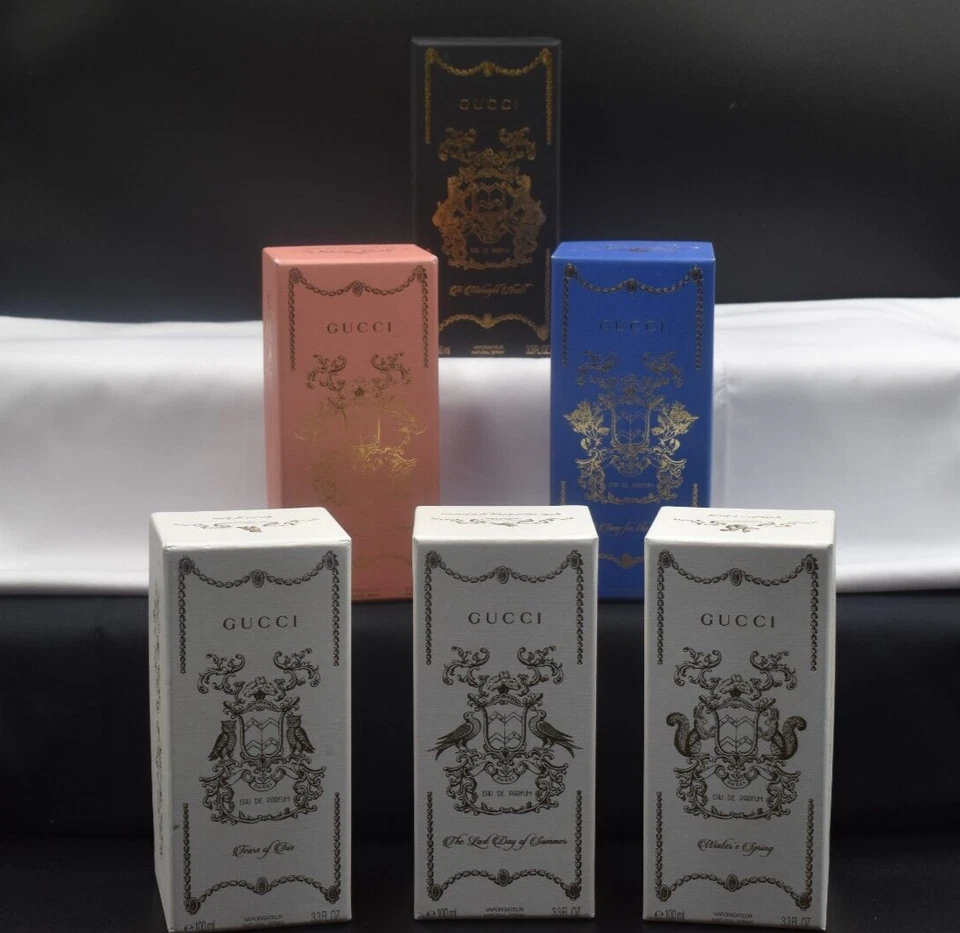 古驰炼金术士花园 100 毫升空瓶 - 带盒和古驰包 — 第 1/1 张图片