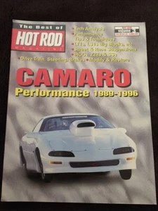 CHEVY CAMARO PERFORMANCE BOOK 1989 to 1996 Z28 RS Hot Rod Magazine How to Build - Picture 1 of 2