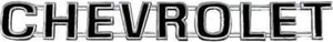 OER Chevrolet Tailgate Emblem 1973-1980 Chevy Pickup Trucks 1973-1978 K5 Blazer - Picture 1 of 3