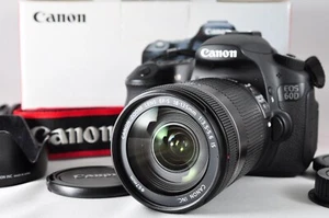 [MINT]Canon EOS 60D DSLR Camera with 18-135mm f3.5-5.6 IS Lens From Japan By DHL - Picture 1 of 21