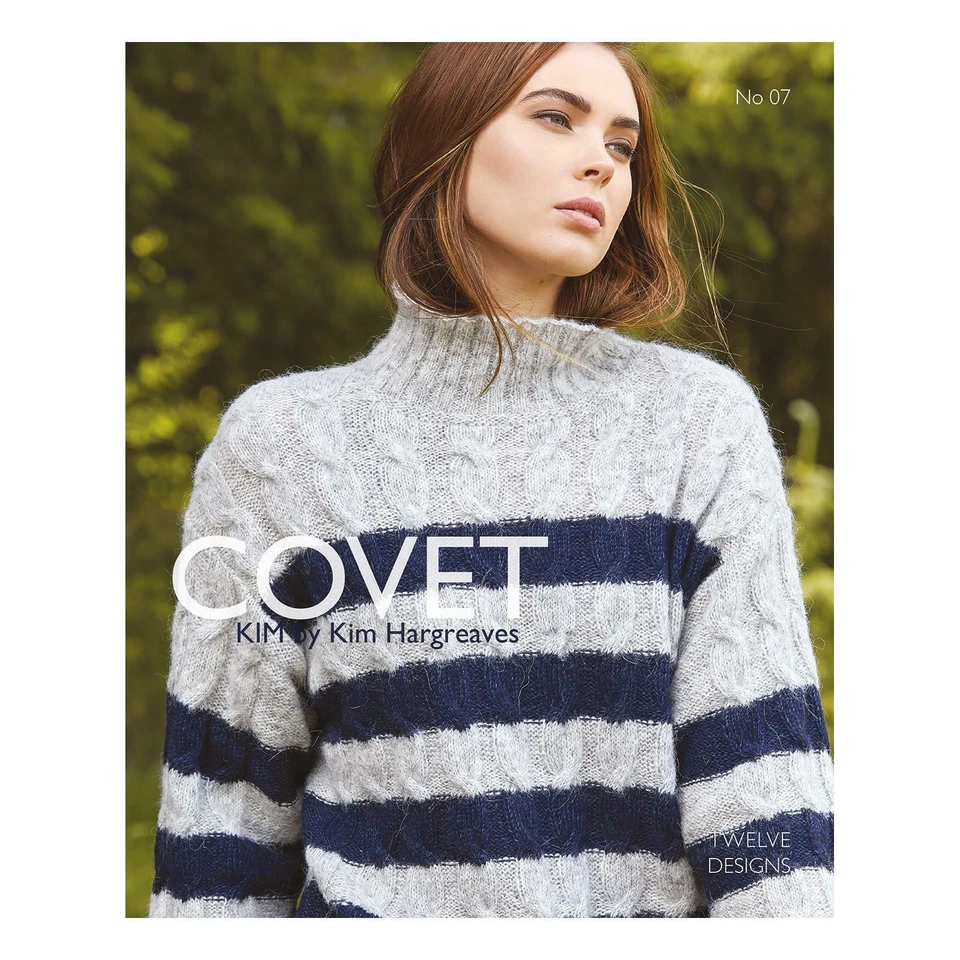 Covet - Kim Hargreaves Knitting Pattern Book 12 Designs - Image 1 of 1