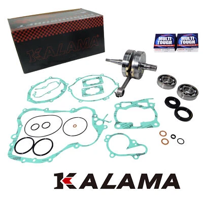 Engine Rebuild Crankshaft Main Bearings Oil Seal Kit Gasket YZ125 YZ 125 2001-04 - Image 1 of 4