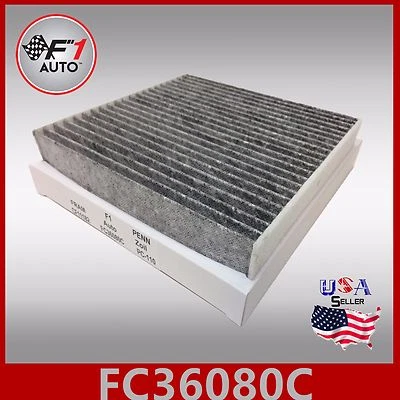 FC36080C (CARBONO) FILTRO DE AIRE CABINA PREMIUM para HONDA CIVIC 2016-2022 y HR-V Foto 1 de 4