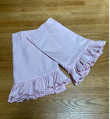 POTTERY BARN KIDS 2 Pink Pleated Curtain Valances Lined Rod Pocket 18x42 Ruffled • 24$
