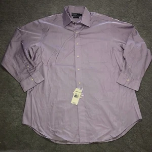 Neu mit Etikett Polo Ralph Lauren Curham langärmliges geknöpftes Herrenhemd 17 lila 32/33 - Bild 1 von 11