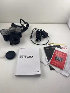 FujiFilm X-T30 Mirrorless Camera w/ Fujinon 15-45mm f/3.5-5.6 OIS PZ and San... - Picture 1 of 13