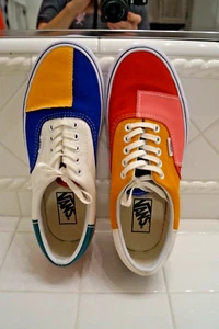 NEU VANS ERA PATCHWORK SCHNÜRSCHUHE MEHRFARBIG HERREN 8 DAMEN 9,5 NEU - Bild 1 von 6