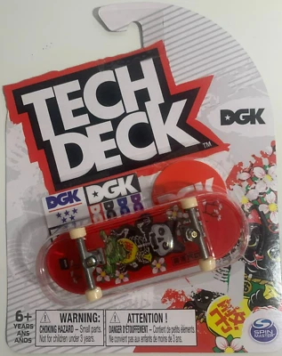 Tech Deck DGK ULTRA RARE Red Maneki Neko Cat Graphic Changing Fingerboard 2022 - Изображение 1 из 4