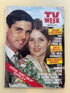 Vintage television - "Australian TV Week" Jan 1977 Skyhooks Shirley Strachan - Picture 1 of 9