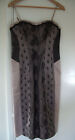 Linea Size 10 Fully Lined And Boned Bodice Bodycon Lace Dress   Never Worn Nwt