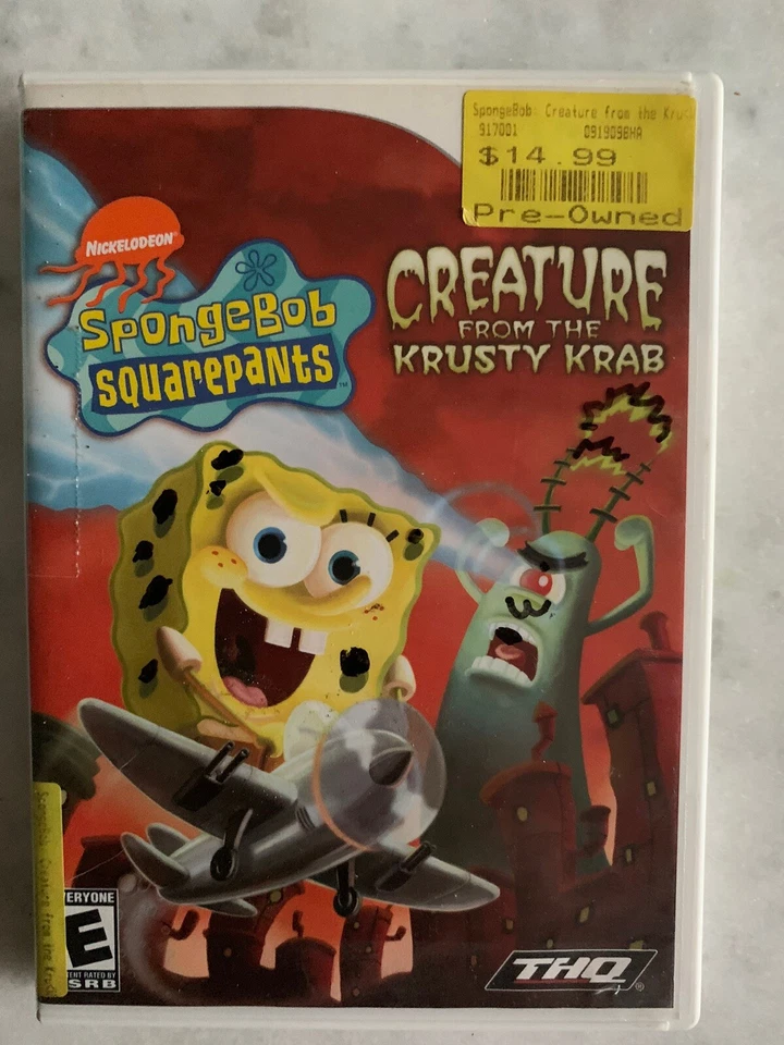 SpongeBob SquarePants: Creature from the Krusty Krab (Nintendo Wii, 2006) CIB - Image 1 of 3