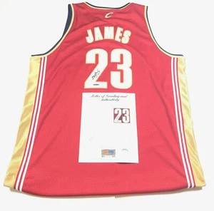 LeBron James Signed Jersey Upper Deck PSA/DNA Auto Grade 9 Cavaliers Autographed - Picture 1 of 4