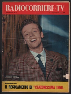 RADIOCORRIERE 40/1960 LA BOHEME MENOTTI SPOLETO CANZONISSIMA MINA ARIGLIANO - Picture 1 of 1