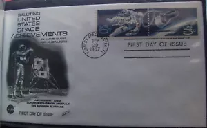 US FDC 5¢ SC #1331-32 SALUTING SPACE ACHIVMENTS. FL 1967. - Picture 1 of 1