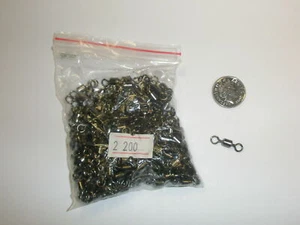 Blocco Rotolamento Girevoli 200pk Tutte le Misure Mare Pesca Carpa - Imagen 1 de 5