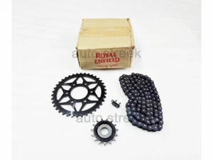 Kit completo de cadena y piñón Royal Enfield Himalayan genuino - Imagen 1 de 4